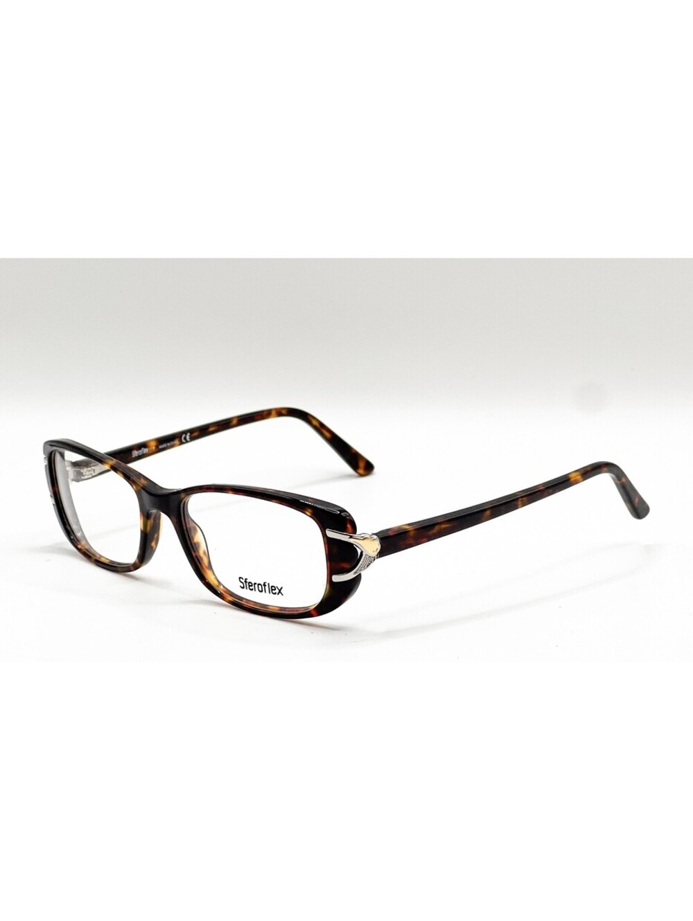Sferoflex 1549 C543 Dark Havana Pillow Authentic Eyeglass Frames 51-17